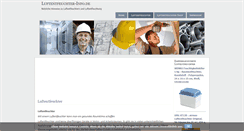 Desktop Screenshot of luftentfeuchter-info.de