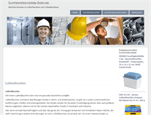 Tablet Screenshot of luftentfeuchter-info.de
